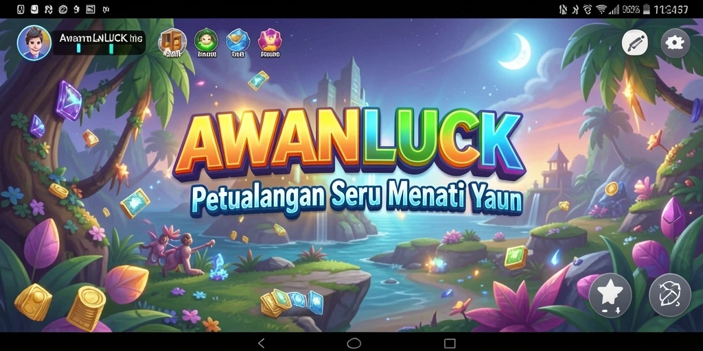 Tampilkan gameplay seru dan mengasyikkan di AWANLUCK.