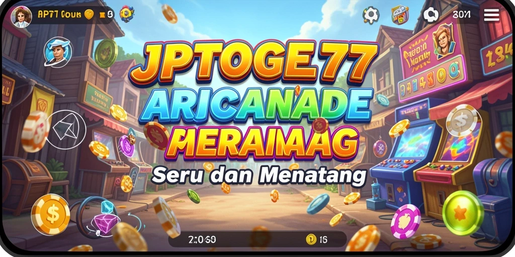 Tampilan gameplay JPTOGEL77 yang seru dan penuh warna.