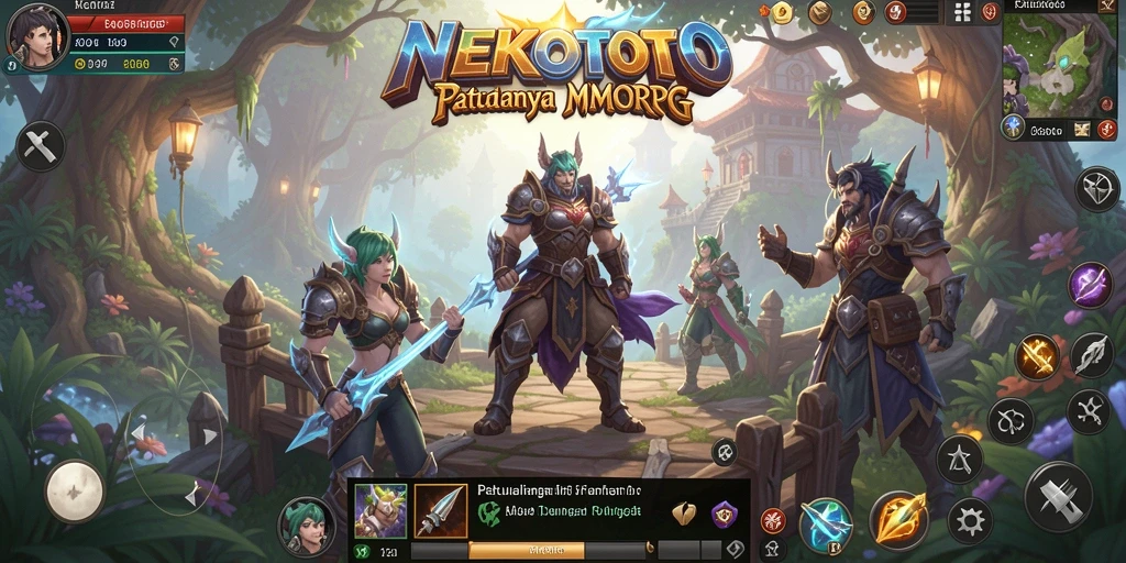 Gameplay seru dari NEKOTOTO dengan petualangan yang mendebarkan.