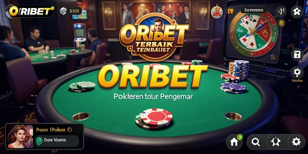 Screenshot ORIBET menampilkan permainan poker yang seru dan antarmuka yang menarik.