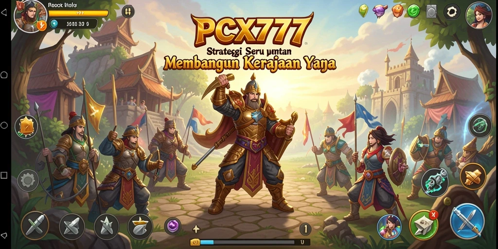 Tampilan menarik dalam gameplay PCX777 yang penuh strategi.