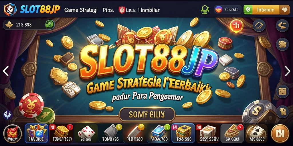 Tampilan gameplay SLOT88JP yang menegangkan dan penuh strategi.