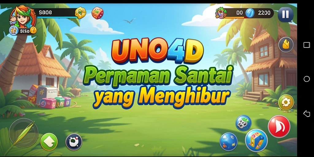 Tangkapan layar gameplay <strong>UNO4D</strong> dengan suasana seru dan menegangkan.
